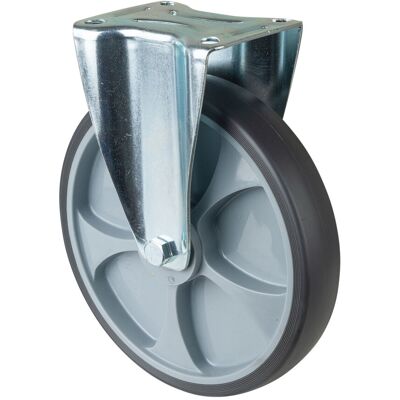 BS Rollen Bockrolle D.250mm Trgf.300kg thermopl.Ku.Platte L135xB110mm (L410.B44.250) BS Rollen Bockrolle D.250mm Trgf.300kg thermopl.Ku.Platte L135xB110mm (L410.B44.250)