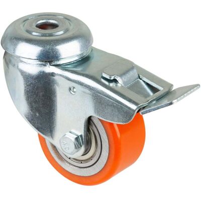 BS Rollen A621.C10 - 50mm Polyurethan Lenkrolle BS Rollen A621.C10 - 50mm Polyurethan Lenkrolle