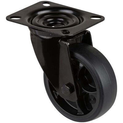 BS Rollen Lenkrolle L800.B44.101.06 mit Platte, Ø 100 B 32mm, 110kg) BS Rollen Lenkrolle L800.B44.101.06 mit Platte, Ø 100 B 32mm, 110kg)
