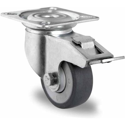 CASCOO Lenkrolle mit Totalfeststeller ø 50 mm Serie P2T2 Kugellager (TAPA9C0050P2T2B42) CASCOO Lenkrolle mit Totalfeststeller ø 50 mm Serie P2T2 Kugellager (TAPA9C0050P2T2B42)