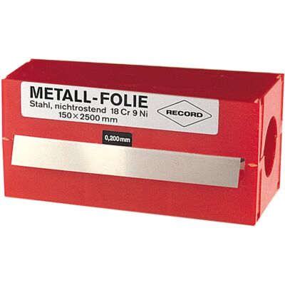HOLEX Folienband 150 × 2500 mm Werkstoff 0,025 mm C-Stahl (478720 0,025) HOLEX Folienband 150 × 2500 mm Werkstoff 0,025 mm C-Stahl (478720 0,025)