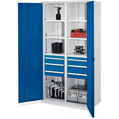 Kappes Schwerlastschrank MMT Mod. 55 RAL 7035/5010 Vollblechtüren (1463.10.1016) Kappes Schwerlastschrank MMT Mod. 55 RAL 7035/5010 Vollblechtüren (1463.10.1016)