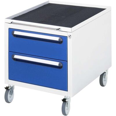 Rau Roll-Container mit 2 Schubladen, B480xT600xH540mm (E-US-2-2A-M.11) Rau Roll-Container mit 2 Schubladen, B480xT600xH540mm (E-US-2-2A-M.11)