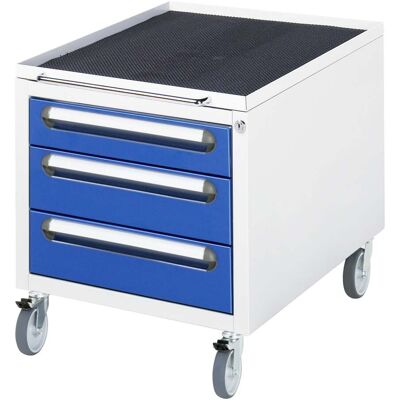 Rau Roll-Container mit 3 Schubladen, B480xT600xH540mm (E-US-2-3A-M.11) Rau Roll-Container mit 3 Schubladen, B480xT600xH540mm (E-US-2-3A-M.11)