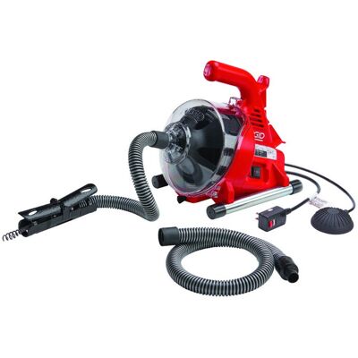 Rohrreinigungsmaschine PowerClear™ 230/50 V/Hz 450min-¹ 120 W f.Rohr-D.b.40mm ; Rigde Tool (59143) Rohrreinigungsmaschine PowerClear™ 230/50 V/Hz 450min-¹ 120 W f.Rohr-D.b.40mm ; Rigde Tool (59143)