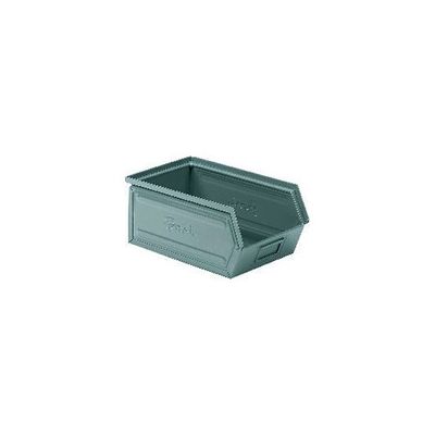 Neutrale Produktlinie - Stahlbehälter RAL7000 - 200x350x200 mm - Sichtlagerkasten Neutrale Produktlinie - Stahlbehälter RAL7000 - 200x350x200 mm - Sichtlagerkasten