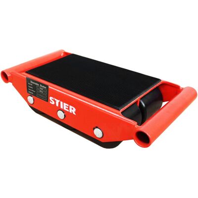 STIER Fahrwerk mit 6 Nylon-Rollen, Tragkraft 6000 kg (904584) STIER Fahrwerk mit 6 Nylon-Rollen, Tragkraft 6000 kg (904584)