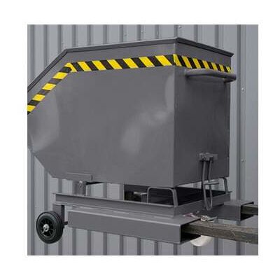 STIER Kastenwagen mit Rollen + Einfahrtaschen 300kg 500l anthrazitgrau (907491) STIER Kastenwagen mit Rollen + Einfahrtaschen 300kg 500l anthrazitgrau (907491)