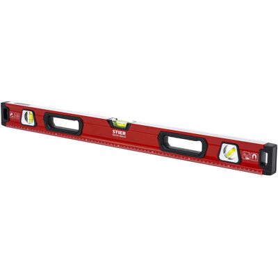 STIER Premium Wasserwaage mit Magnet und drei Libellen 800 mm ±0,5 mm/m (905367) STIER Premium Wasserwaage mit Magnet und drei Libellen 800 mm ±0,5 mm/m (905367)