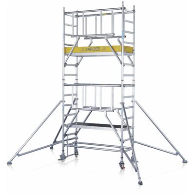 ZARGES Multitower S-PLUS 1T - Fahrgerüst Ausleger Arbeitshöhe 7.30 m 5.3 m + Plattform 0.60 m x 1.80 m (52265) ZARGES Multitower S-PLUS 1T - Fahrgerüst Ausleger Arbeitshöhe 7.30 m 5.3 m + Plattform 0.60 m x 1.80 m (52265)