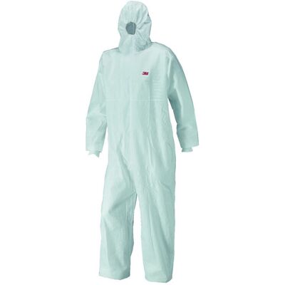 3M Schutzanzug 4520, weiß/grün Typ 5/6 Gr. 4XL (7000089644) 3M Schutzanzug 4520, weiß/grün Typ 5/6 Gr. 4XL (7000089644)