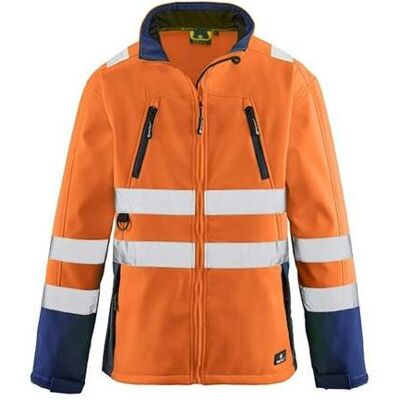 4 Protect JackePittsburgh, Softshell leuchtorange/navy, Gr. 2XL ; BIG (3471/2XL) 4 Protect JackePittsburgh, Softshell leuchtorange/navy, Gr. 2XL ; BIG (3471/2XL)