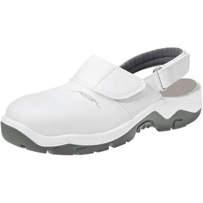 ABEBA Berufsschuh Clog weiß/grau 2120, SB, EU-Schuhgröße: 38 (092953 38) ABEBA Berufsschuh Clog weiß/grau 2120, SB, EU-Schuhgröße: 38 (092953 38)