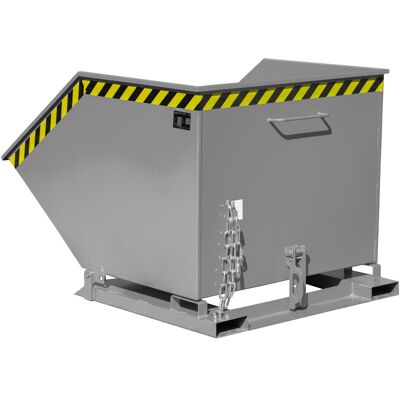 Eurokraft Pro Kastenförmiger Abfallbehälter mit Faltmechanismus - Abfallbehälter Eurokraft Pro Kastenförmiger Abfallbehälter mit Faltmechanismus - Abfallbehälter