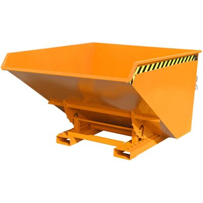 Eurokraft pro Stahlspänebehälter - 1,7 m³ - Gelb-Orange Eurokraft pro Stahlspänebehälter - 1,7 m³ - Gelb-Orange