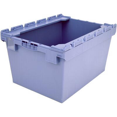 Bito Mehrwegbehälter Rippenboden Stapelleisten L800 mm x B600 mm x H453 mm taubenblau (15262) Bito Mehrwegbehälter Rippenboden Stapelleisten L800 mm x B600 mm x H453 mm taubenblau (15262)
