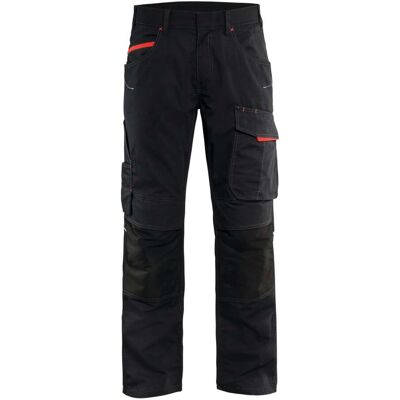 Blakläder Service Bundhose Service Plus, schwarz / rot, Konfektionsgröße 28 Grammatur 250 (149513309956D28) Blakläder Service Bundhose Service Plus, schwarz / rot, Konfektionsgröße 28 Grammatur 250 (149513309956D28)