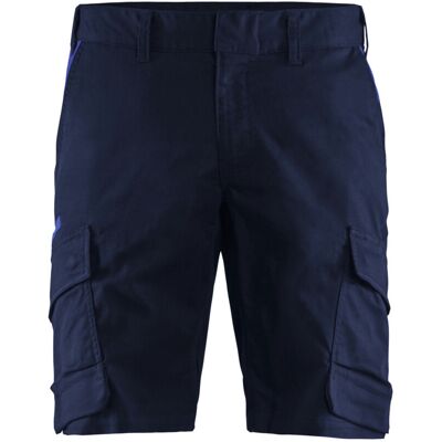 Blakläder Shorts Industrie Stretch, marineblau / kornblau, Konfektionsgröße 48 (144618328985C48) Blakläder Shorts Industrie Stretch, marineblau / kornblau, Konfektionsgröße 48 (144618328985C48)