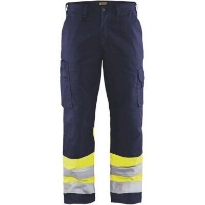 Blakläder Warnschutz-Bundhose, gelb / marineblau, Konfektionsgröße DE: 27 (156418118933D108) Blakläder Warnschutz-Bundhose, gelb / marineblau, Konfektionsgröße DE: 27 (156418118933D108)