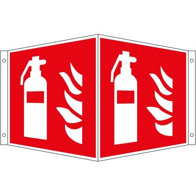 Eichner Brandschutz-Winkelschild Feuerlöscher 20 x 20 cm (9225-13725-020) Eichner Brandschutz-Winkelschild Feuerlöscher 20 x 20 cm (9225-13725-020)