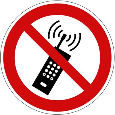 Eichner Verbotsschild Mobilfunk verboten Alu (9225-10074-020) Eichner Verbotsschild Mobilfunk verboten Alu (9225-10074-020)