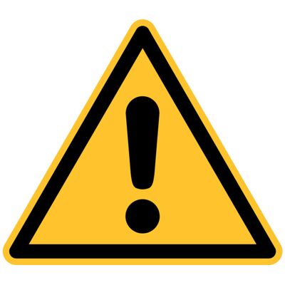 Eichner Warnschild Allgemeines Warnzeichen (9225-12010-010) Eichner Warnschild Allgemeines Warnzeichen (9225-12010-010)