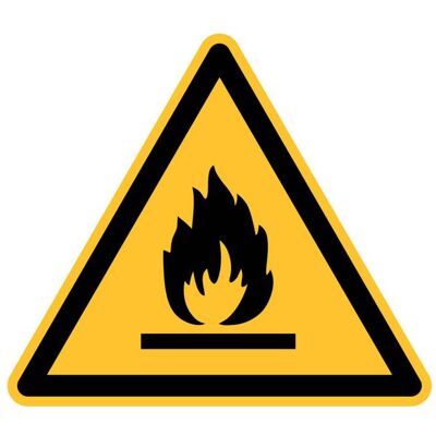 Eichner Warnschild Feuergefährliche Stoffe 10 cm Alu (9225-12054-010) Eichner Warnschild Feuergefährliche Stoffe 10 cm Alu (9225-12054-010)