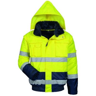 Elysee Warnjacke Siegfried, Gr. 3XL, gelb/marine Elysee Warnjacke Siegfried, Gr. 3XL, gelb/marine