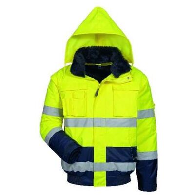 Elysee Warnjacke Siegfried, Gr. XL, gelb/marine Elysee Warnjacke Siegfried, Gr. XL, gelb/marine