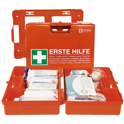 Gramm Medical Verbandkoffer DOMINO, leer, diverse Sprachen (400.035.00210) Gramm Medical Verbandkoffer DOMINO, leer, diverse Sprachen (400.035.00210)