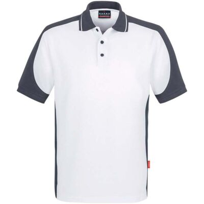 Hakro Polo-Shirt Contrast Performance, weiß, Unisex-Größe: XL (839-001/XL) Hakro Polo-Shirt Contrast Performance, weiß, Unisex-Größe: XL (839-001/XL)