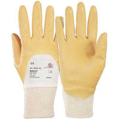 Handschuhe Monsun 105 Gr.10 curry BW-Trikot m.Nitril EN 388 PSA II HONEYWELL (105/10) Handschuhe Monsun 105 Gr.10 curry BW-Trikot m.Nitril EN 388 PSA II HONEYWELL (105/10)