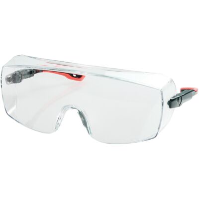 Holex Überbrille CLEAR für Augenschutz bei Staub und Spänen, 096810 CLEAR) Holex Überbrille CLEAR für Augenschutz bei Staub und Spänen, 096810 CLEAR)