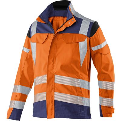 Kübler Jacke REFLECTIQ PSA 2 warnorange/dunkelblau Form 1207 Größe 48 ; Kübler Workwear (1207 8340-3748-48) Kübler Jacke REFLECTIQ PSA 2 warnorange/dunkelblau Form 1207 Größe 48 ; Kübler Workwear (1207 8340-3748-48)