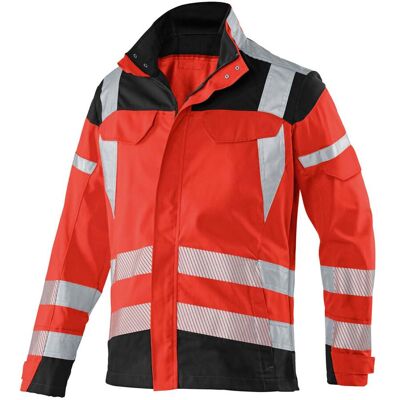 Kübler PSA Reflectiq Jacke 1207 warnrot/schwarz 26 ; Kübler Workwear (1207 8341-5499-26) Kübler PSA Reflectiq Jacke 1207 warnrot/schwarz 26 ; Kübler Workwear (1207 8341-5499-26)