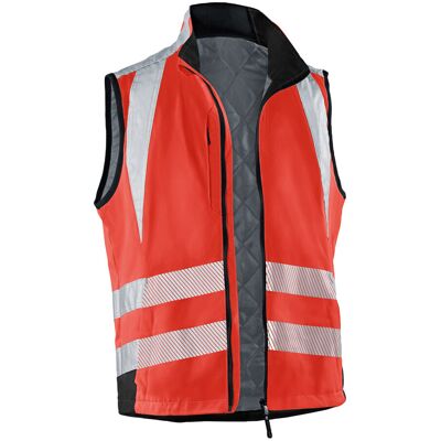 Kübler PSA Reflectiq Weste 7207 warnrot/schwarz XS ; Kübler Workwear (7207 8341-5499-XS) Kübler PSA Reflectiq Weste 7207 warnrot/schwarz XS ; Kübler Workwear (7207 8341-5499-XS)