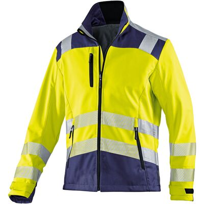 Kübler Softshell Jacke REFLECTIQ PSA 2 warngelb/dunkelblau Form 1507 Größe 3XL ; Kübler Workwear (1507 8427-3448-3XL) Kübler Softshell Jacke REFLECTIQ PSA 2 warngelb/dunkelblau Form 1507 Größe 3XL ; Kübler Workwear (1507 8427-3448-3XL)