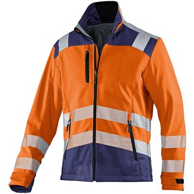 Kübler Softshell Jacke REFLECTIQ PSA 2 warnorange/dunkelblau Form 1507 Größe 3XL ; Kübler Workwear (1507 8427-3748-3XL) Kübler Softshell Jacke REFLECTIQ PSA 2 warnorange/dunkelblau Form 1507 Größe 3XL ; Kübler Workwear (1507 8427-3748-3XL)