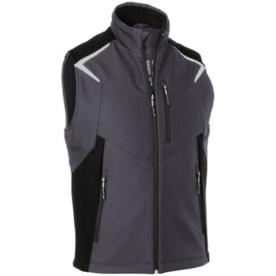 Kübler Softshell Weste BODYFORCE anthrazit/schwarz Form 7125 Größe L ; Kübler Workwear (7125 5375-9799-L) Kübler Softshell Weste BODYFORCE anthrazit/schwarz Form 7125 Größe L ; Kübler Workwear (7125 5375-9799-L)