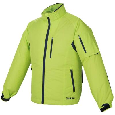 Makita DFJ212Z2XL Akku-Klimajacke in gelb, Größe 2XL, ohne Akku und Ladegerät) Makita DFJ212Z2XL Akku-Klimajacke in gelb, Größe 2XL, ohne Akku und Ladegerät)