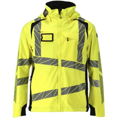 Mascot Warnschutzwasserfeste Jacke - 19001-449 - Gelb/Schwarz - Herren Mascot Warnschutzwasserfeste Jacke - 19001-449 - Gelb/Schwarz - Herren