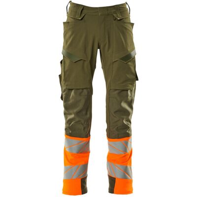 Mascot Hose ULTIMATE STRETCH 82C47 moosgrün/orange (19179-511-3314-82C47) Mascot Hose ULTIMATE STRETCH 82C47 moosgrün/orange (19179-511-3314-82C47)