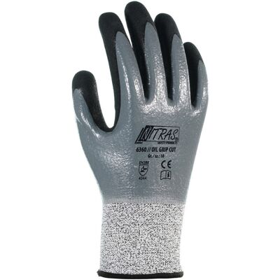 Nitras Handschuh-Paar 6360, OIL GRIP CUT, Handschuhgröße: 8 (6360/8) Nitras Handschuh-Paar 6360, OIL GRIP CUT, Handschuhgröße: 8 (6360/8)
