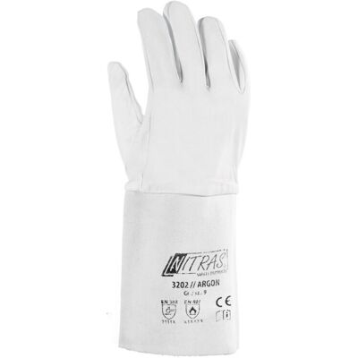 Nitras Schweißer-Schutzhandschuh-Paar ARGON, Handschuhgröße: 10 (3200) Nitras Schweißer-Schutzhandschuh-Paar ARGON, Handschuhgröße: 10 (3200)
