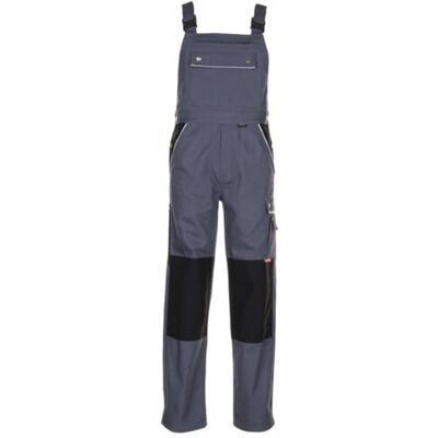 Planam Latzhose Canvas 320 Gr.56 grau/schwarz 65 % PES/35 % BW (2133) Planam Latzhose Canvas 320 Gr.56 grau/schwarz 65 % PES/35 % BW (2133)