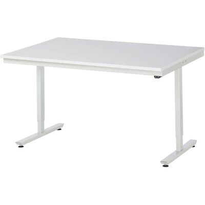 RAU Elektrisch höhenverstellbarer Arbeitstisch - 720-1120mm - 1500x1000mm - Grau RAL 7035 RAU Elektrisch höhenverstellbarer Arbeitstisch - 720-1120mm - 1500x1000mm - Grau RAL 7035