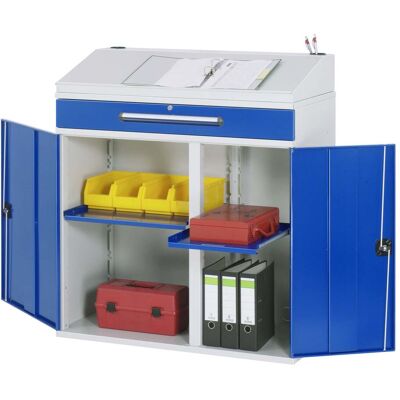Rau Beistellschrank-Stehpult - Modell 02 BxTxH 1100x520x1110/1220mm (07-1100T-M02.11) Rau Beistellschrank-Stehpult - Modell 02 BxTxH 1100x520x1110/1220mm (07-1100T-M02.11)