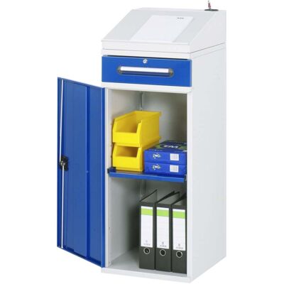 Rau Beistellschrank-Stehpult - Modell 02 BxTxH 450x520x1110/1220mm (07-450-M02.11) Rau Beistellschrank-Stehpult - Modell 02 BxTxH 450x520x1110/1220mm (07-450-M02.11)
