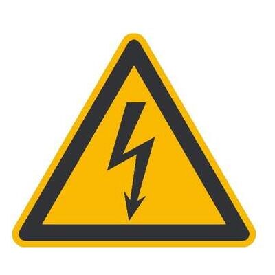SafetyMarking Warnschild Aluminium SL 100 mm Warnung vor gefährlicher elektrischer Spannung ; wolk (11.0191) SafetyMarking Warnschild Aluminium SL 100 mm Warnung vor gefährlicher elektrischer Spannung ; wolk (11.0191)