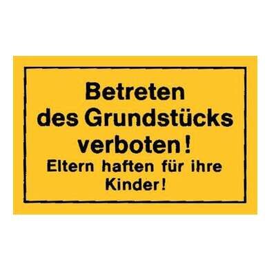 Neutrale Produktlinie - Abstand - Verbotsschild 250x150mm - Warnschild Neutrale Produktlinie - Abstand - Verbotsschild 250x150mm - Warnschild